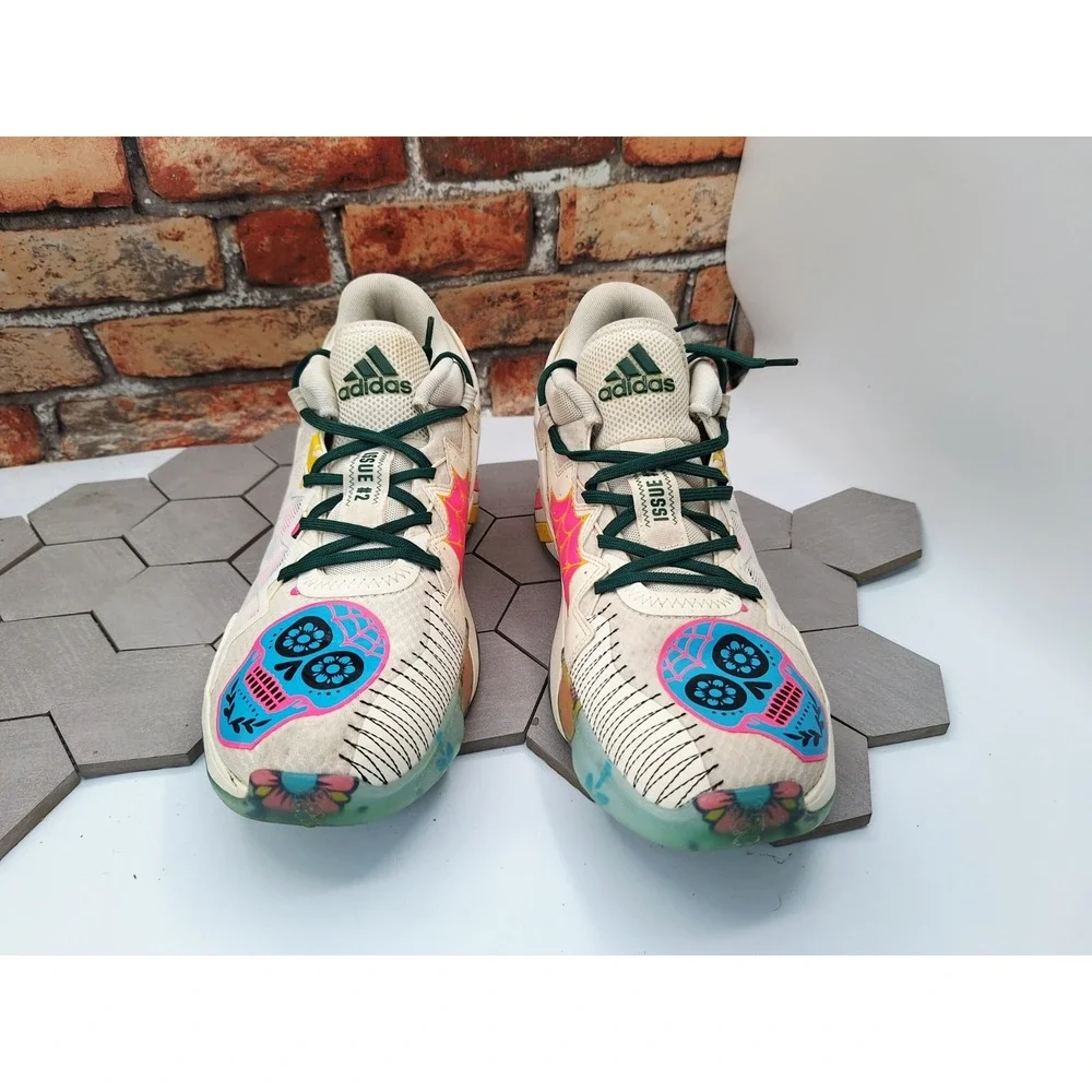 Adidas D.O.N. Issue #2 Day of the Dead FY9996 Men Size 11 Basketball Shoes 2020